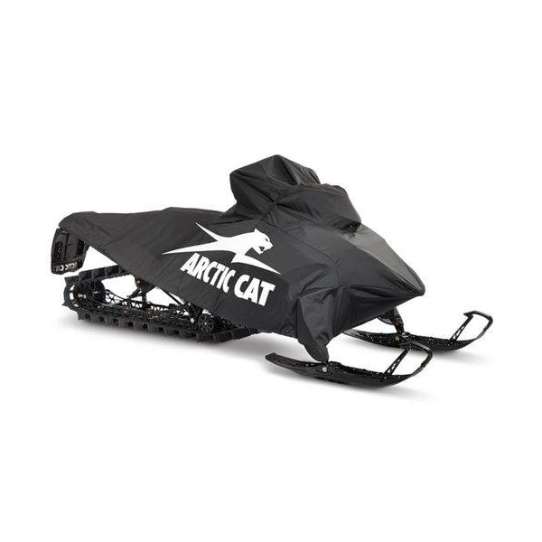 Ilc Replacement for Arctic CAT Canvas Cover - Black White - Riot 146-inch 2021 CANVAS COVER - BLACK WHITE - RIOT 146-INCH 2021 - main